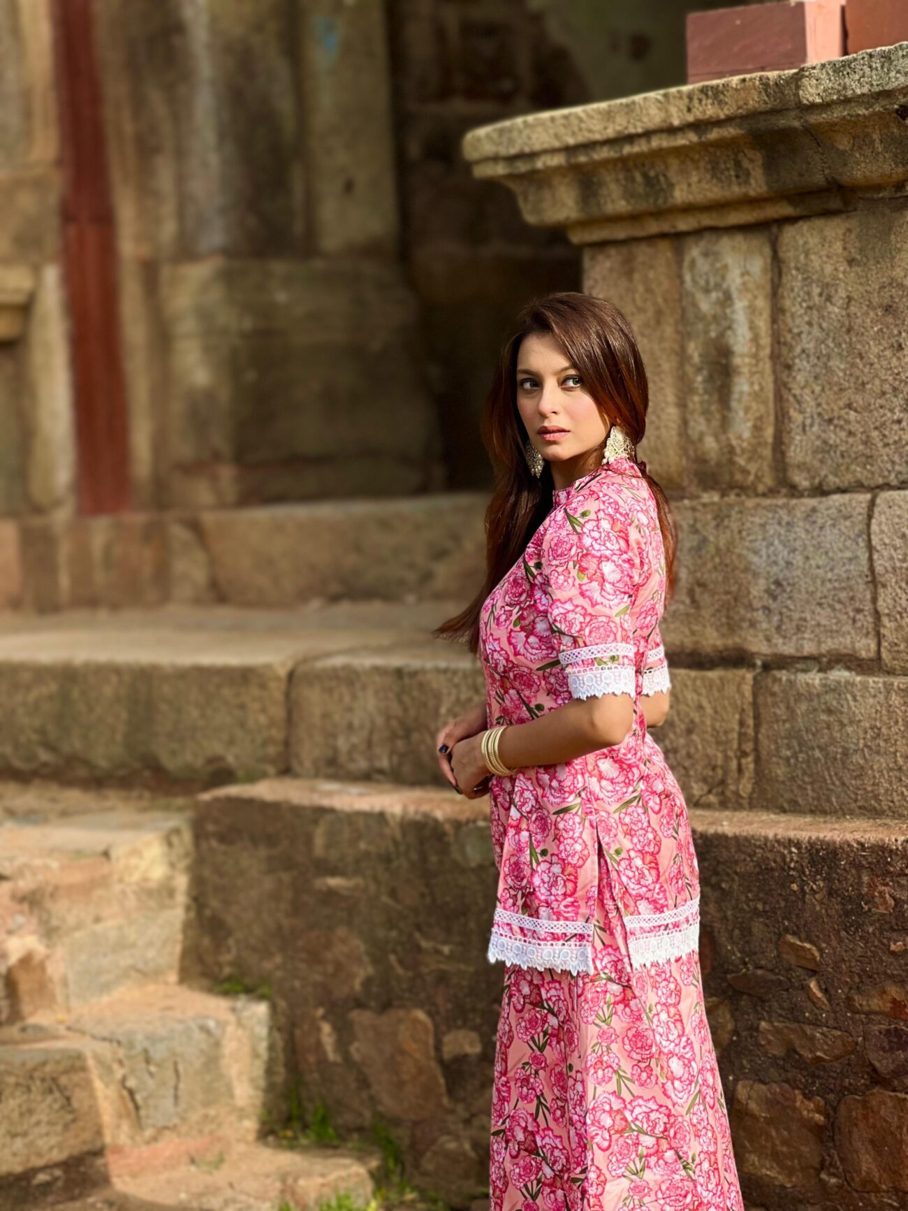 Gulabi Libas Flare Co-ord Set - Image 2