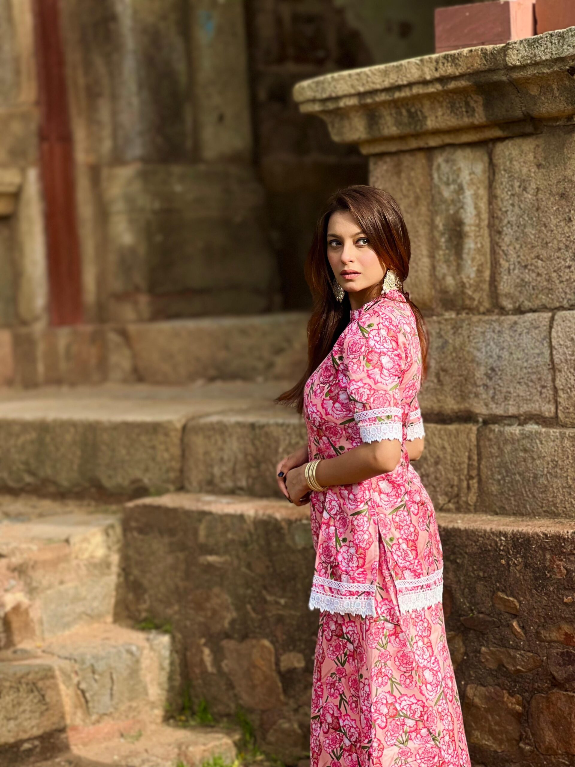 Gulabi Libas Flare Co-ord Set - Image 2