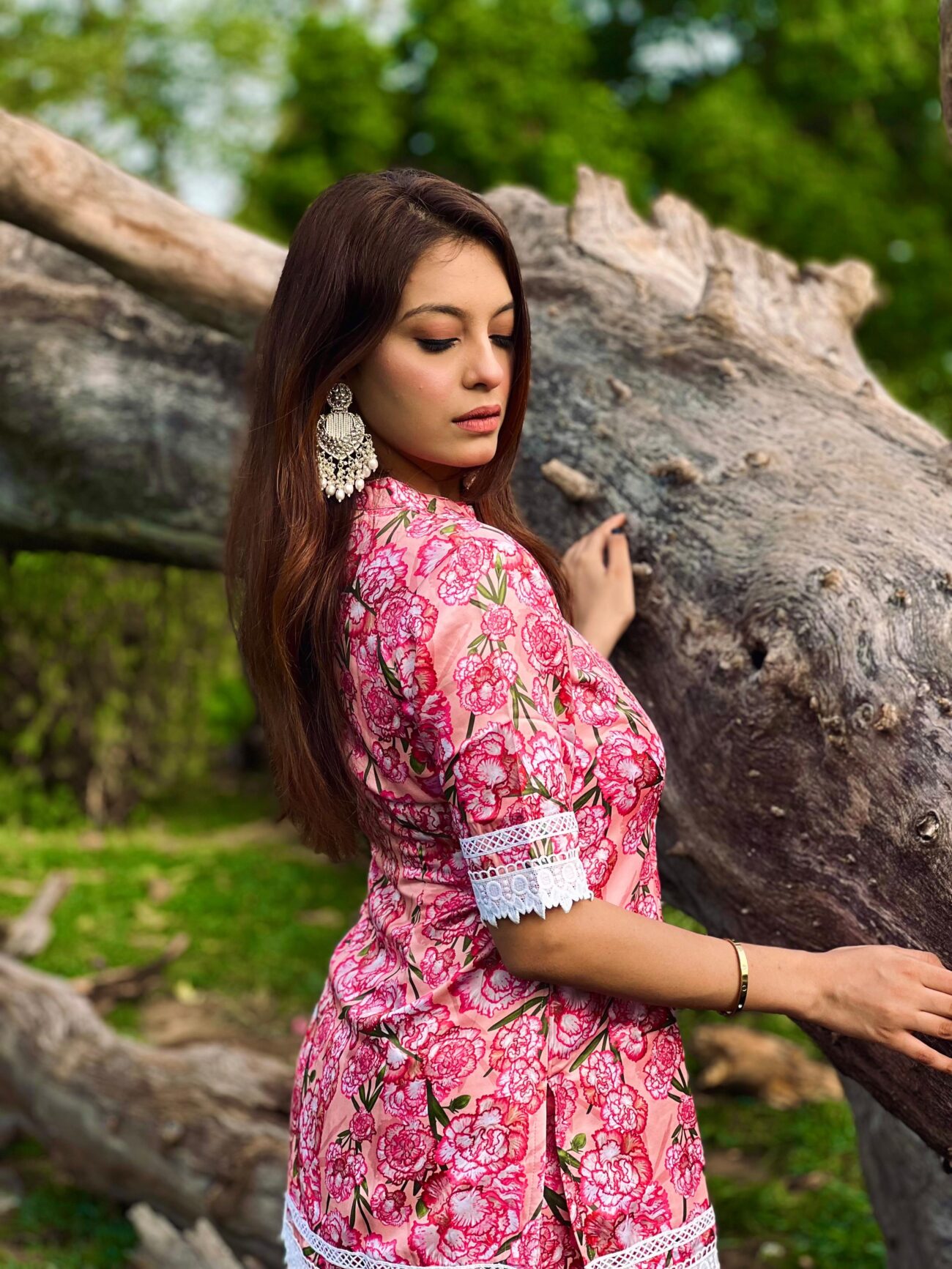 Gulabi Libas Flare Co-ord Set - Image 4